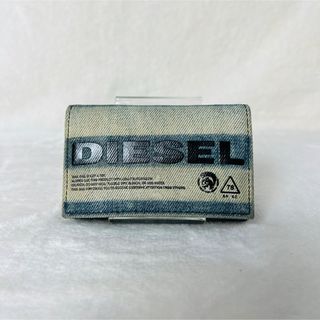 ディーゼル(DIESEL)のDIESEL ディーゼル キーケース デニム ボーダー柄 メンズ(キーケース)