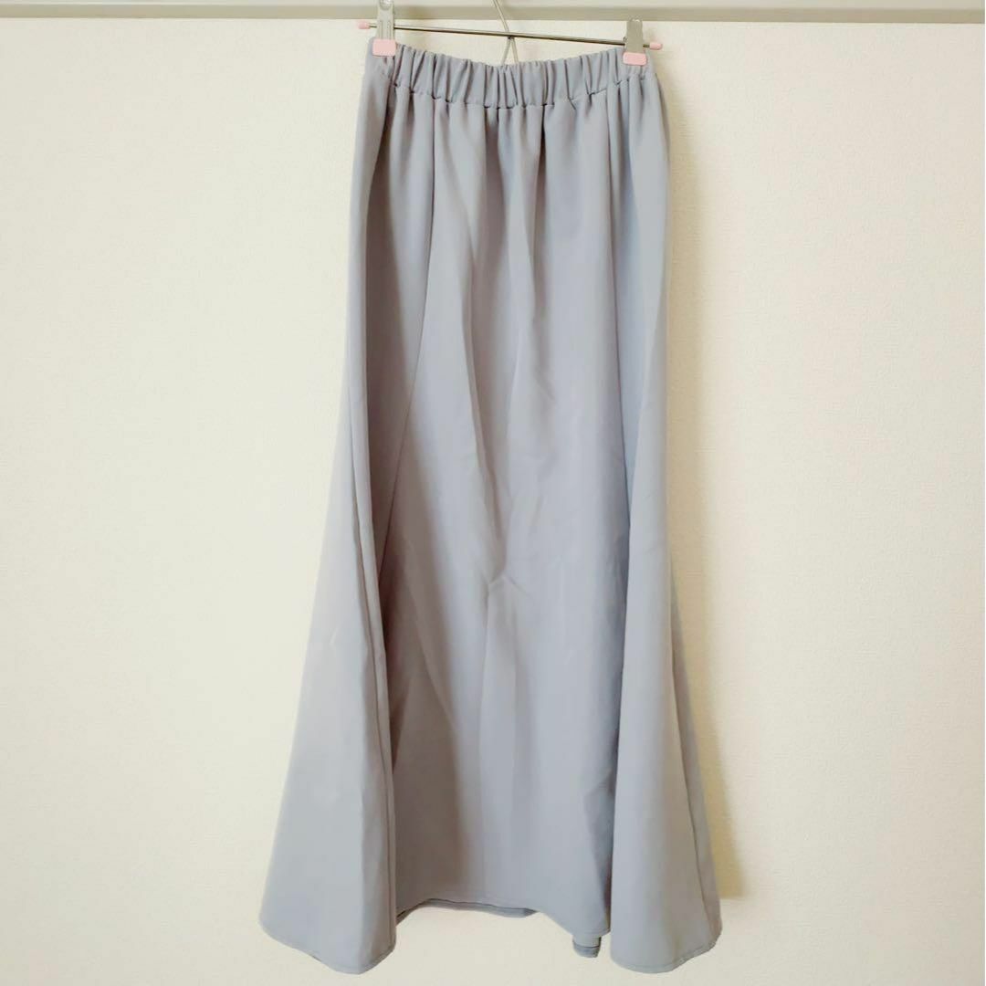 GRL(グレイル)のマーメイドフレアスカート　ブルー　GRL　ロングスカート　フレア　春夏 レディースのスカート(ロングスカート)の商品写真