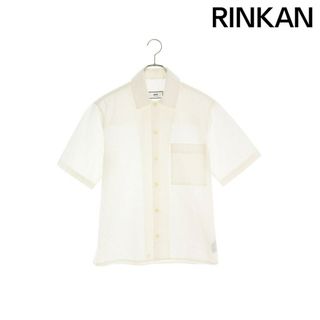 アミ(ami)のアミアレクサンドルマテュッシ  E19C201.421 リネンコットンオープンカラー半袖シャツ メンズ XS(シャツ)