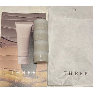 スリー(THREE)のTHREE バランシング クレンジング バーム メイク落とし6g x 4サンプル(クレンジング/メイク落とし)