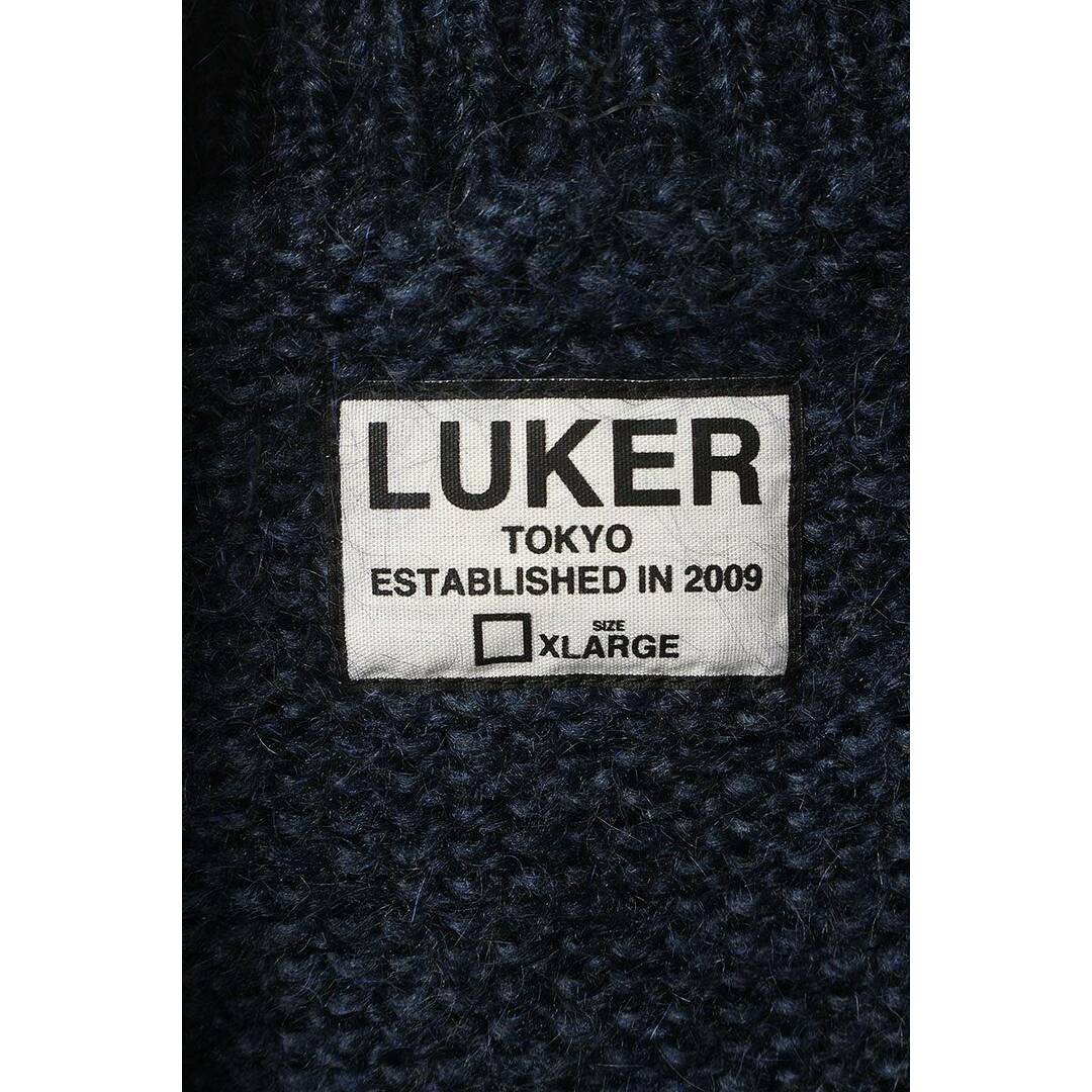 ルーカーバイネイバーフッド LUKER by neighborhood  16AW  162FUPAL-KNM01 モヘアクルーネックニット メンズ XL メンズのトップス(ニット/セーター)の商品写真