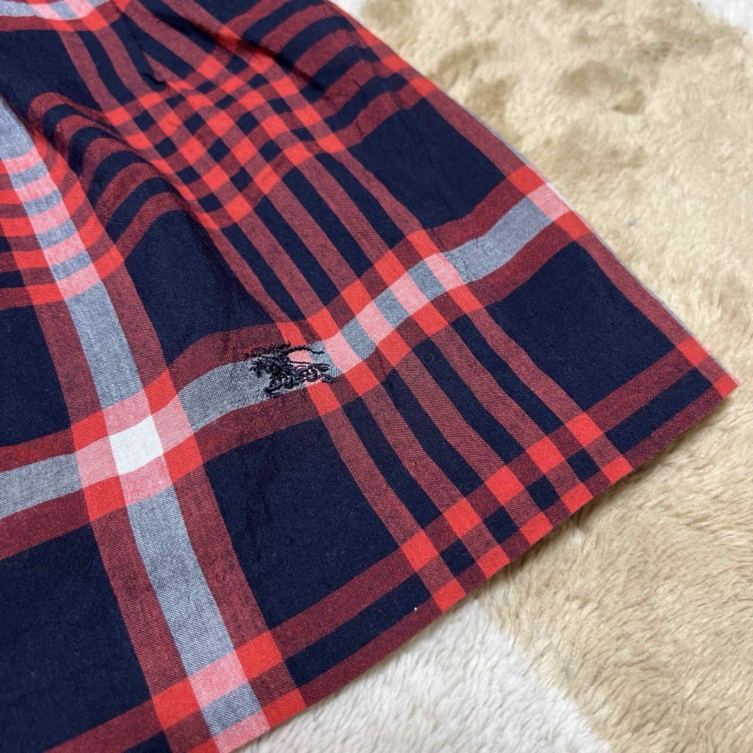 BURBERRY BLUE LABEL(バーバリーブルーレーベル)のバーバリーブルーレーベル　可愛いチェックのキュロットパンツ　38サイズ レディースのパンツ(キュロット)の商品写真