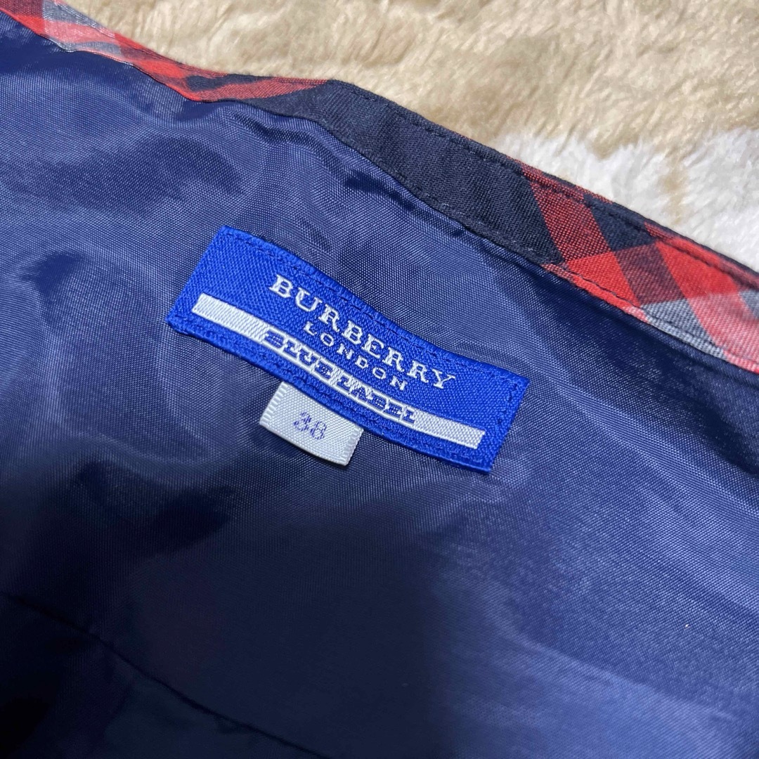 BURBERRY BLUE LABEL(バーバリーブルーレーベル)のバーバリーブルーレーベル　可愛いチェックのキュロットパンツ　38サイズ レディースのパンツ(キュロット)の商品写真