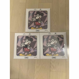 【限定品】ディズニー100周年フェイラーJALミッキーマウス3枚セット(ハンカチ)
