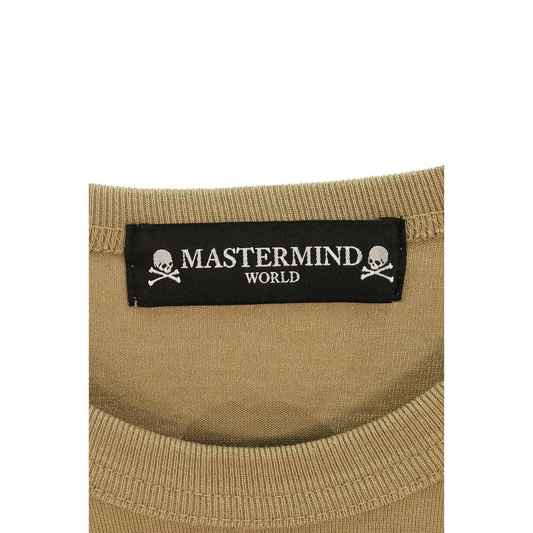 mastermind JAPAN(マスターマインドジャパン)のマスターマインド  MWE17P01-TS024-010 サイドスリットアームプリント長袖カットソー メンズ L メンズのトップス(Tシャツ/カットソー(七分/長袖))の商品写真