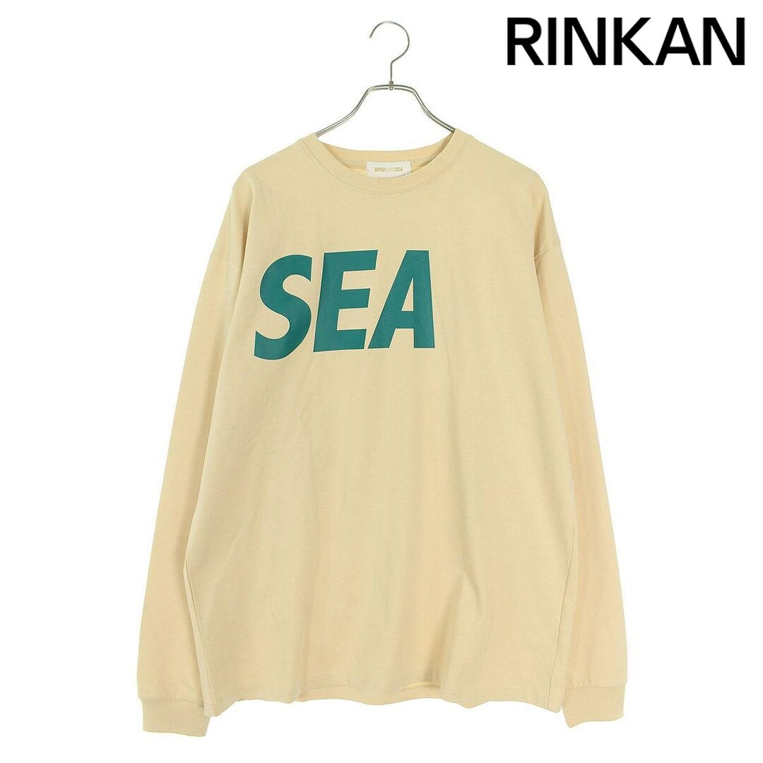 WIND AND SEA(ウィンダンシー)のウィンダンシー  WDS-SEA-22S-01 ロゴプリント長袖カットソー メンズ XL メンズのトップス(Tシャツ/カットソー(七分/長袖))の商品写真