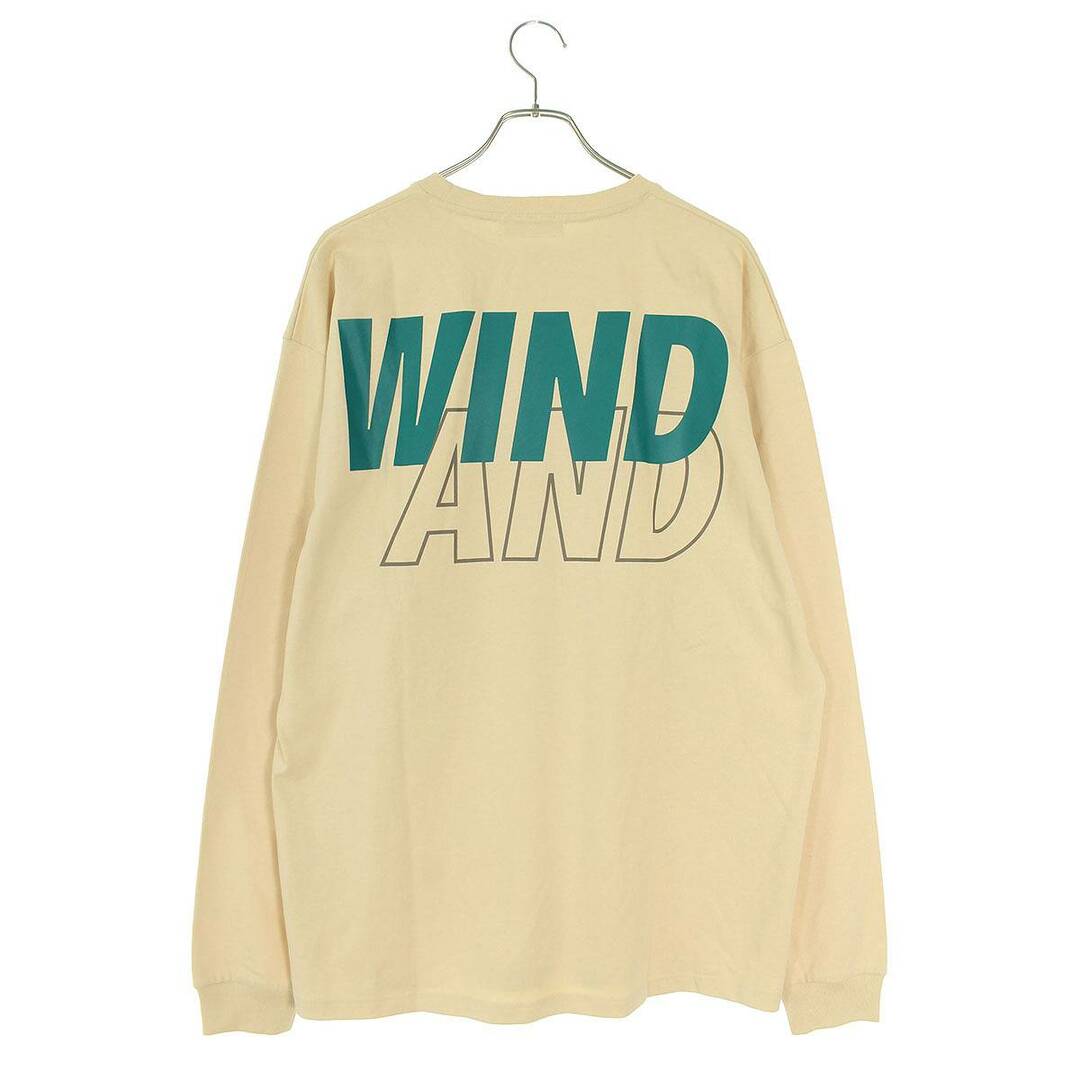 WIND AND SEA(ウィンダンシー)のウィンダンシー  WDS-SEA-22S-01 ロゴプリント長袖カットソー メンズ XL メンズのトップス(Tシャツ/カットソー(七分/長袖))の商品写真