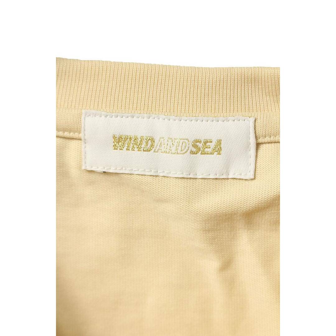 WIND AND SEA(ウィンダンシー)のウィンダンシー  WDS-SEA-22S-01 ロゴプリント長袖カットソー メンズ XL メンズのトップス(Tシャツ/カットソー(七分/長袖))の商品写真