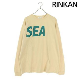 ウィンダンシー(WIND AND SEA)のウィンダンシー  WDS-SEA-22S-01 ロゴプリント長袖カットソー メンズ XL(Tシャツ/カットソー(七分/長袖))