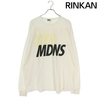 ウィンダンシー(WIND AND SEA)のウィンダンシー ×マッドネス MADNESS  WDS-CS-97 ロゴプリント長袖カットソー メンズ XL(Tシャツ/カットソー(七分/長袖))