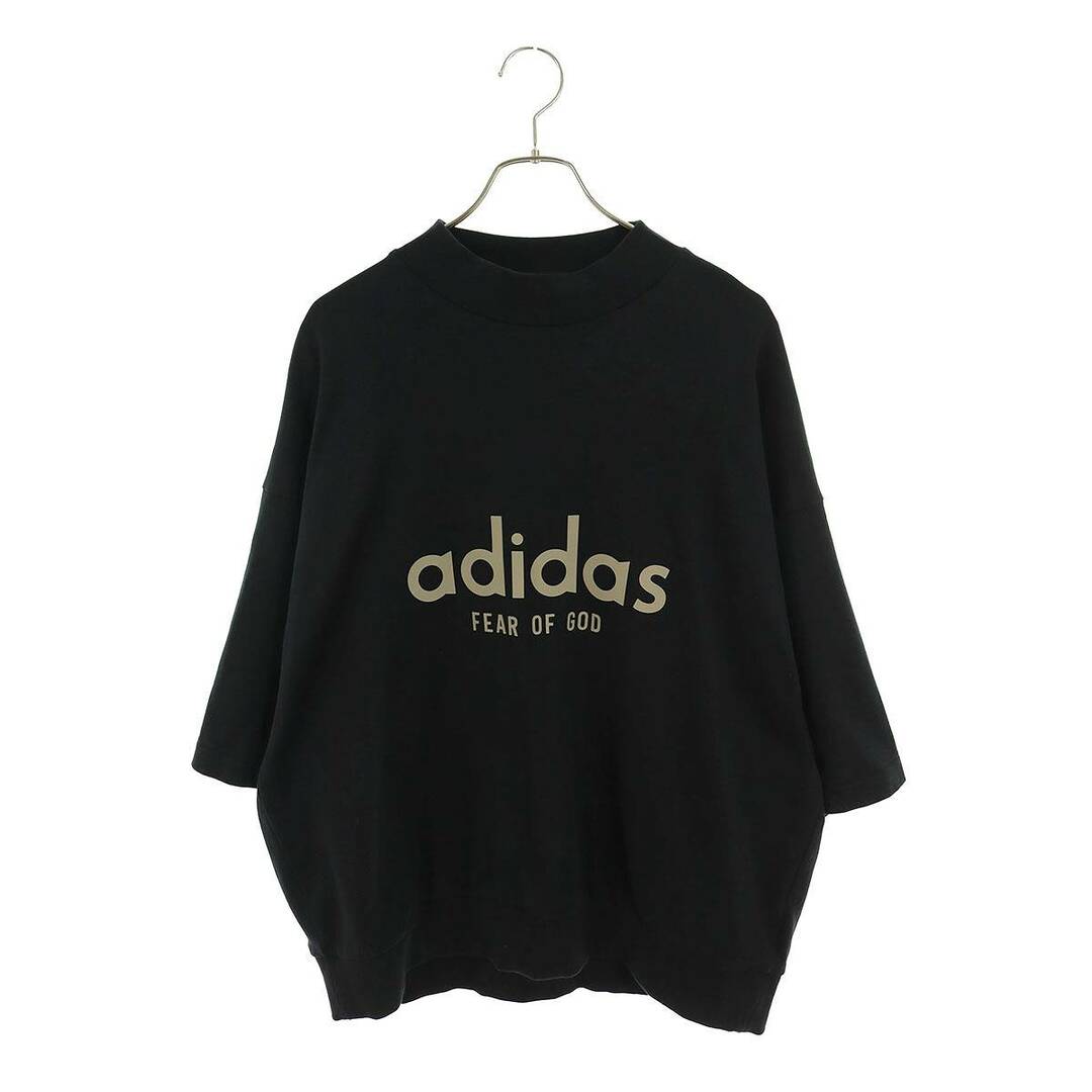 FEAR OF GOD(フィアオブゴッド)のフィアオブゴッド ×アディダス adidas  thletics Heavy Jersey 3/4 Mock Tee アスレチックスヘビージャージー3/4モックネックTシャツ メンズ M メンズのトップス(Tシャツ/カットソー(半袖/袖なし))の商品写真