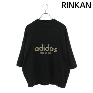 フィアオブゴッド ×アディダス adidas  thletics Heavy Jersey 3/4 Mock Tee アスレチックスヘビージャージー3/4モックネックTシャツ メンズ M