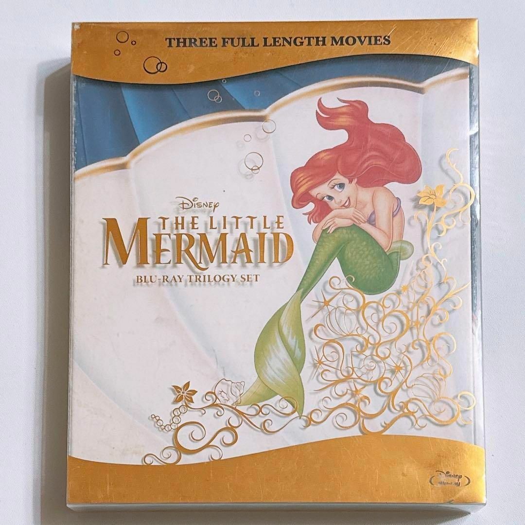 Disney(ディズニー)のリトルマーメイド ブルーレイ トリロジーセット ディズニー Disney エンタメ/ホビーのDVD/ブルーレイ(アニメ)の商品写真