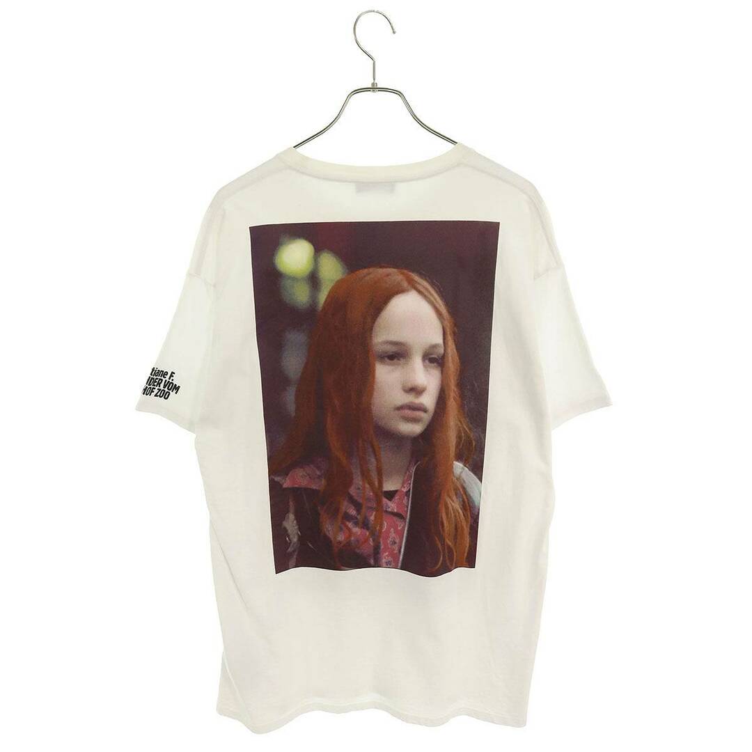 RAF SIMONS(ラフシモンズ)のラフシモンズ  18AW  Christiane F クリスチーネFフォトオーバーサイズTシャツ メンズ M メンズのトップス(Tシャツ/カットソー(半袖/袖なし))の商品写真