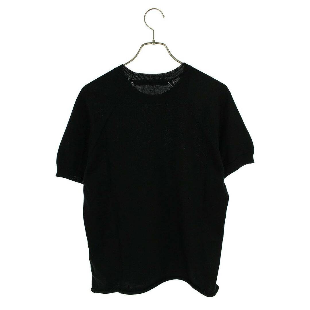 コムデギャルソンジュンヤワタナベマン COMME des GARCONS JUNYA WATANABE MAN  WI-N025 AD2002プリントデザインニットTシャツ メンズ S メンズのトップス(Tシャツ/カットソー(半袖/袖なし))の商品写真