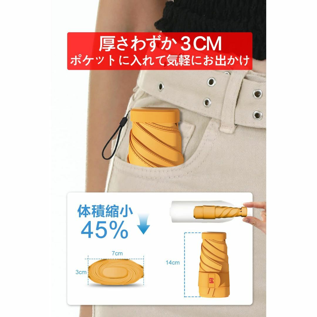 【色: ANS-Milky yellow(With handbag-1)】軽量  レディースのファッション小物(その他)の商品写真