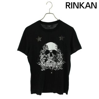 ジバンシィ(GIVENCHY)のジバンシィ  11S 7243 657 スカルローズプリントTシャツ メンズ XXS(Tシャツ/カットソー(半袖/袖なし))