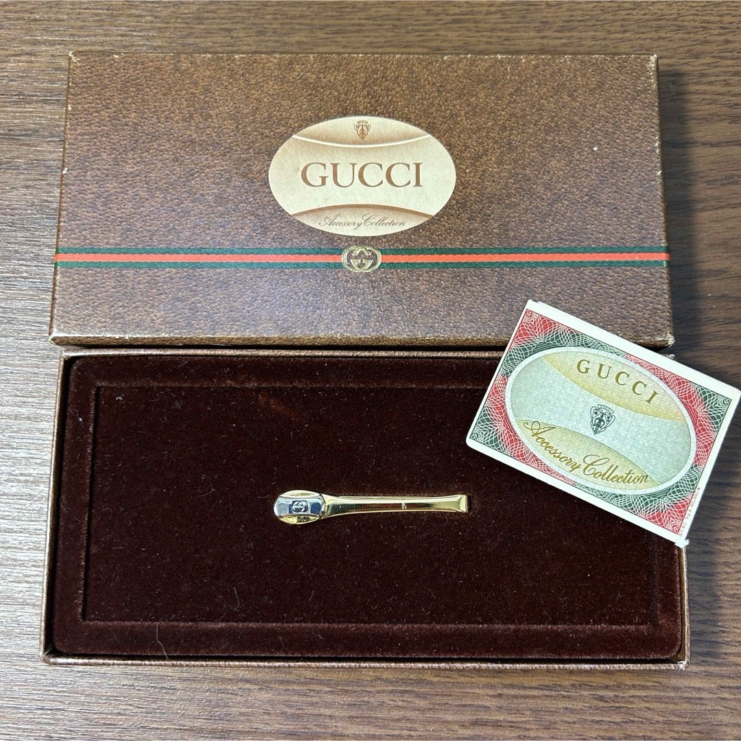 Gucci(グッチ)のグッチ ネクタイピン GUCCI オールド ビンテージ ヴィンテージ メンズのファッション小物(ネクタイピン)の商品写真