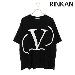 ヴァレンティノ(VALENTINO)のヴァレンチノ  RV0MG01SLIA ロゴデコンストラクトTシャツ メンズ M(Tシャツ/カットソー(半袖/袖なし))