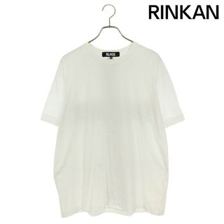 ブラックコムデギャルソン(BLACK COMME des GARCONS)のブラックコムデギャルソン  1I-T008 AD2021 バックテープデザインTシャツ メンズ XXL(Tシャツ/カットソー(半袖/袖なし))