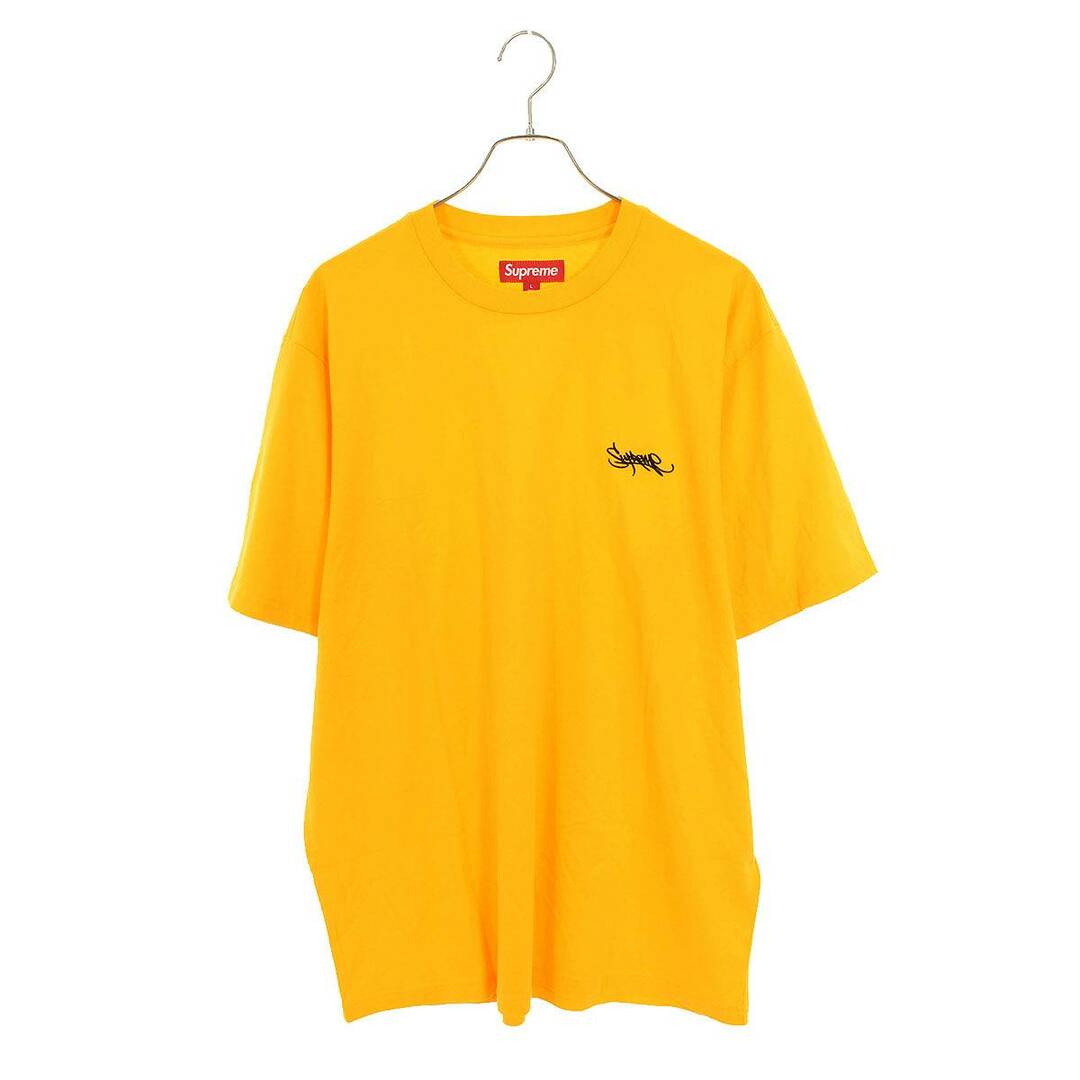 Supreme(シュプリーム)のシュプリーム  24SS  Washed Tag S/S Top Tee ウォッシュド加工ロゴ刺繍Tシャツ メンズ L メンズのトップス(Tシャツ/カットソー(半袖/袖なし))の商品写真