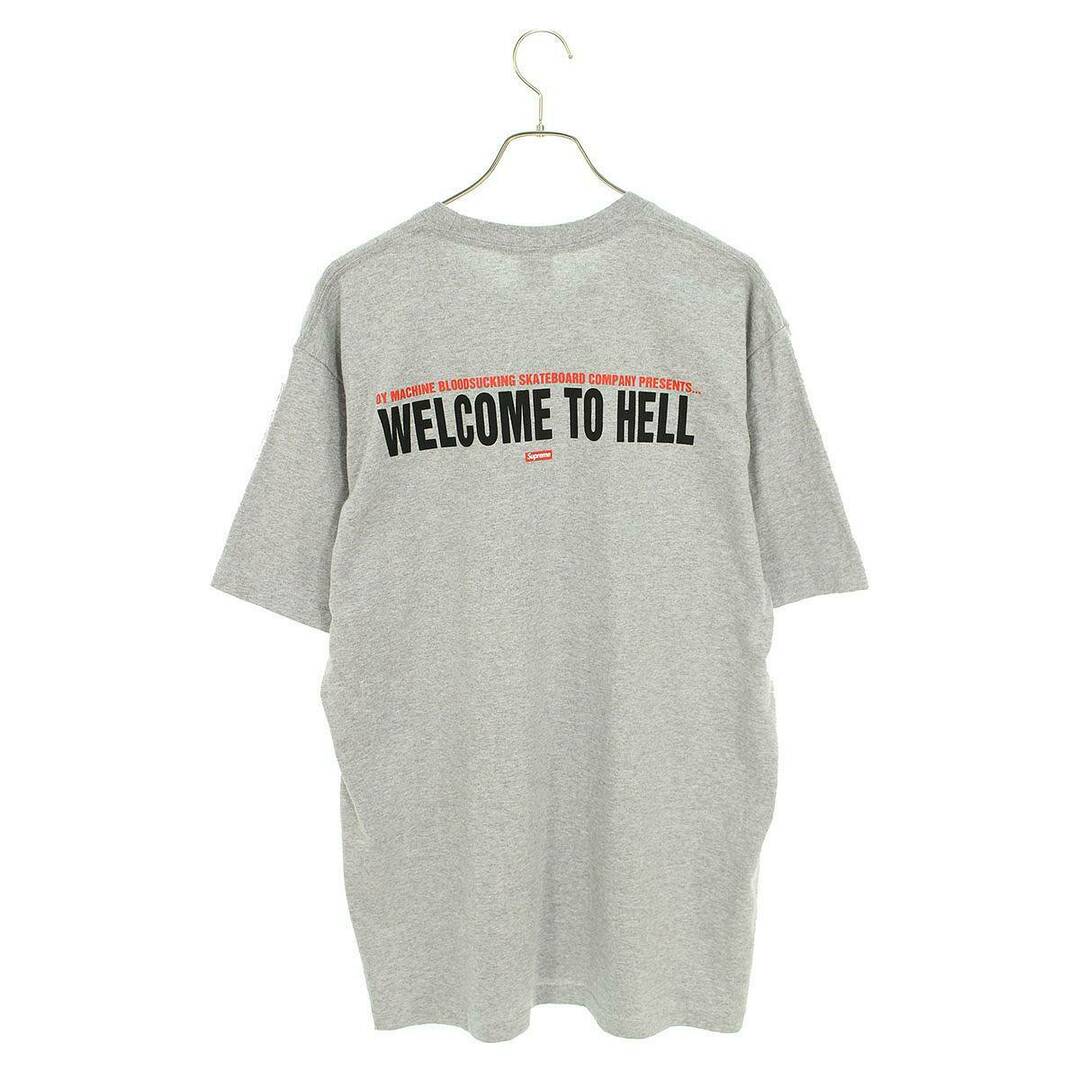 Supreme(シュプリーム)のシュプリーム ×トイマシーン  24SS  Toy Machine Welcome To Hell Tee フロントフォトプリントTシャツ メンズ L メンズのトップス(Tシャツ/カットソー(半袖/袖なし))の商品写真