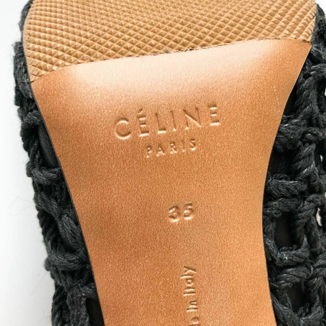 celine(セリーヌ)のセリーヌ(Celine) グローブブーティ メッシュ ラムスキンパンプスヒール靴 レディースの靴/シューズ(ブーツ)の商品写真