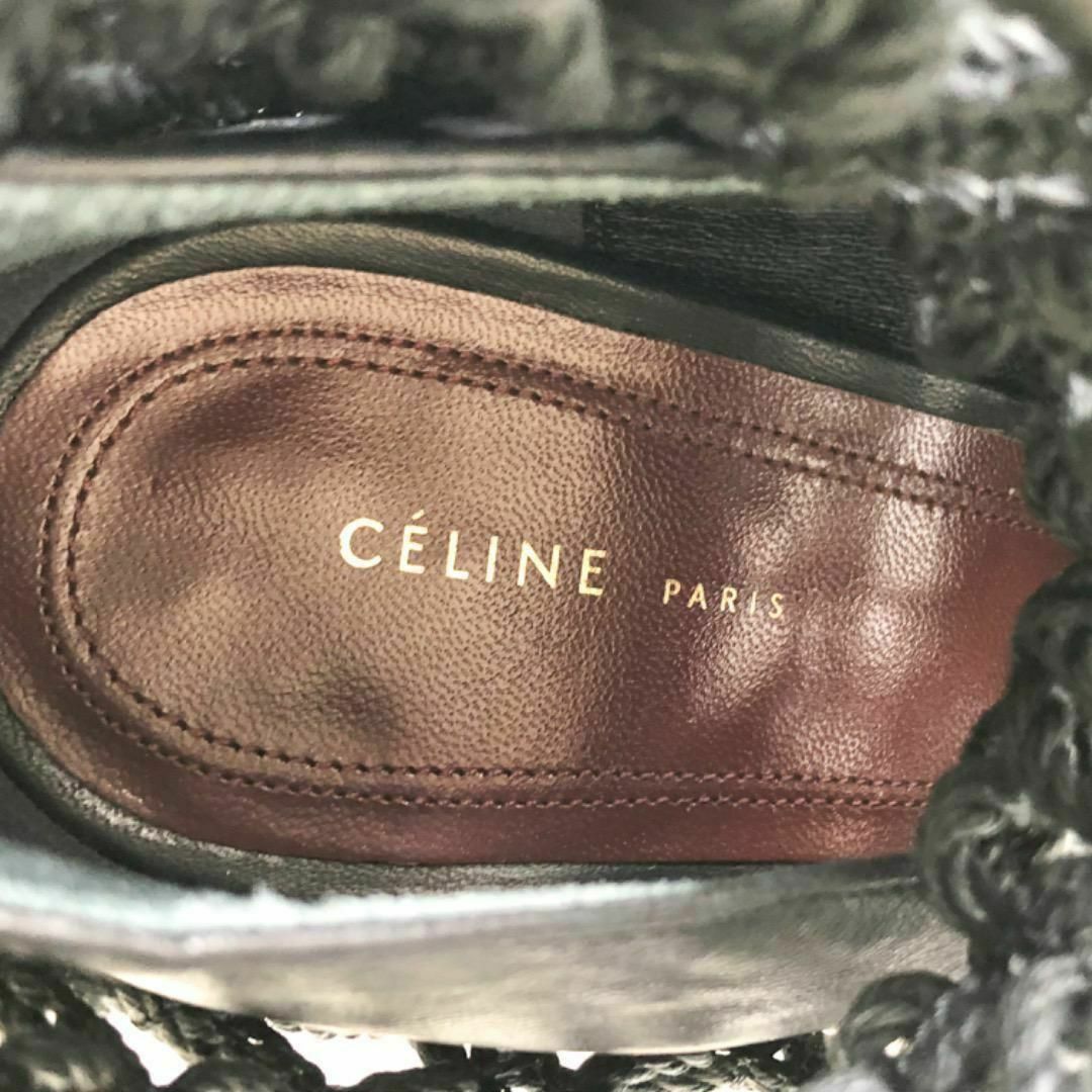 celine(セリーヌ)のセリーヌ(Celine) グローブブーティ メッシュ ラムスキンパンプスヒール靴 レディースの靴/シューズ(ブーツ)の商品写真