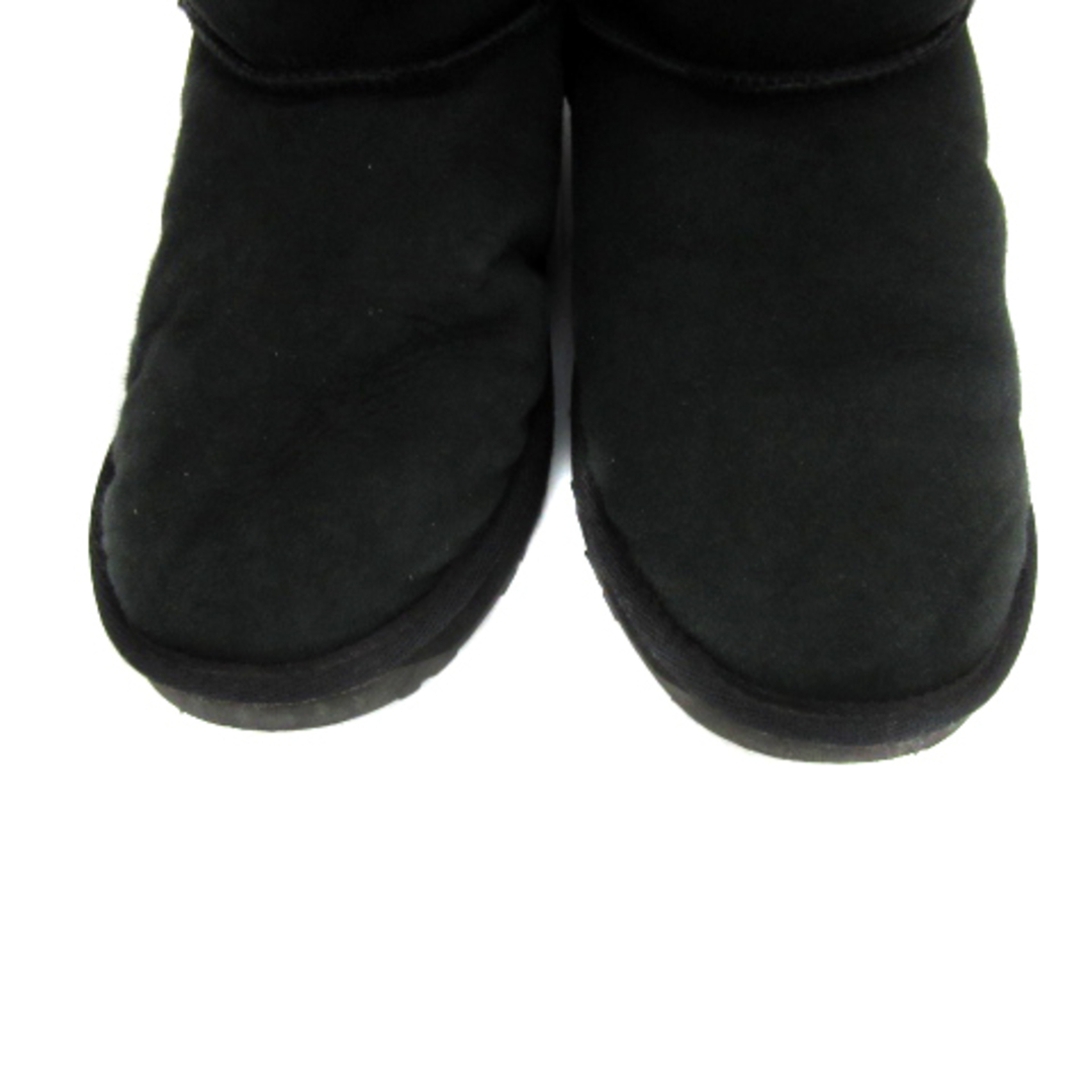 EMU(エミュー)のエミュー emu ムートンブーツ ミドルブーツ 裏ボア 黒 ブラック /YS15 レディースの靴/シューズ(ブーツ)の商品写真