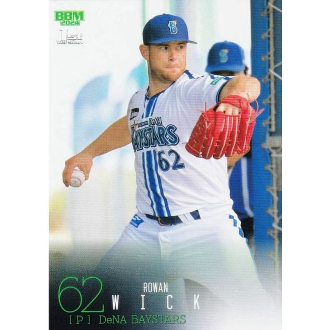 BBM ベースボールカード 066 R.ウィック 横浜DeNAベイスターズ (レギュラーカード) 2024 1stバージョン エンタメ/ホビーのアニメグッズ(その他)の商品写真