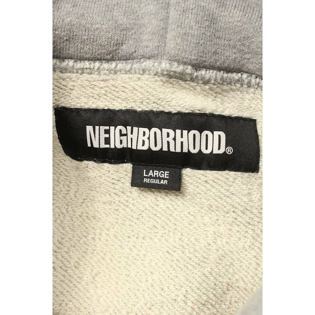 NEIGHBORHOOD(ネイバーフッド)のネイバーフッド  22AW  222TPNH-CSM02 ロゴプリントプルオーバーパーカー メンズ L メンズのトップス(パーカー)の商品写真