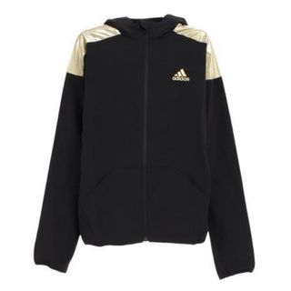 アディダス(adidas)の送料無料 新品 adidas ストレッチ ウーブンジャケット 150(ジャケット/上着)