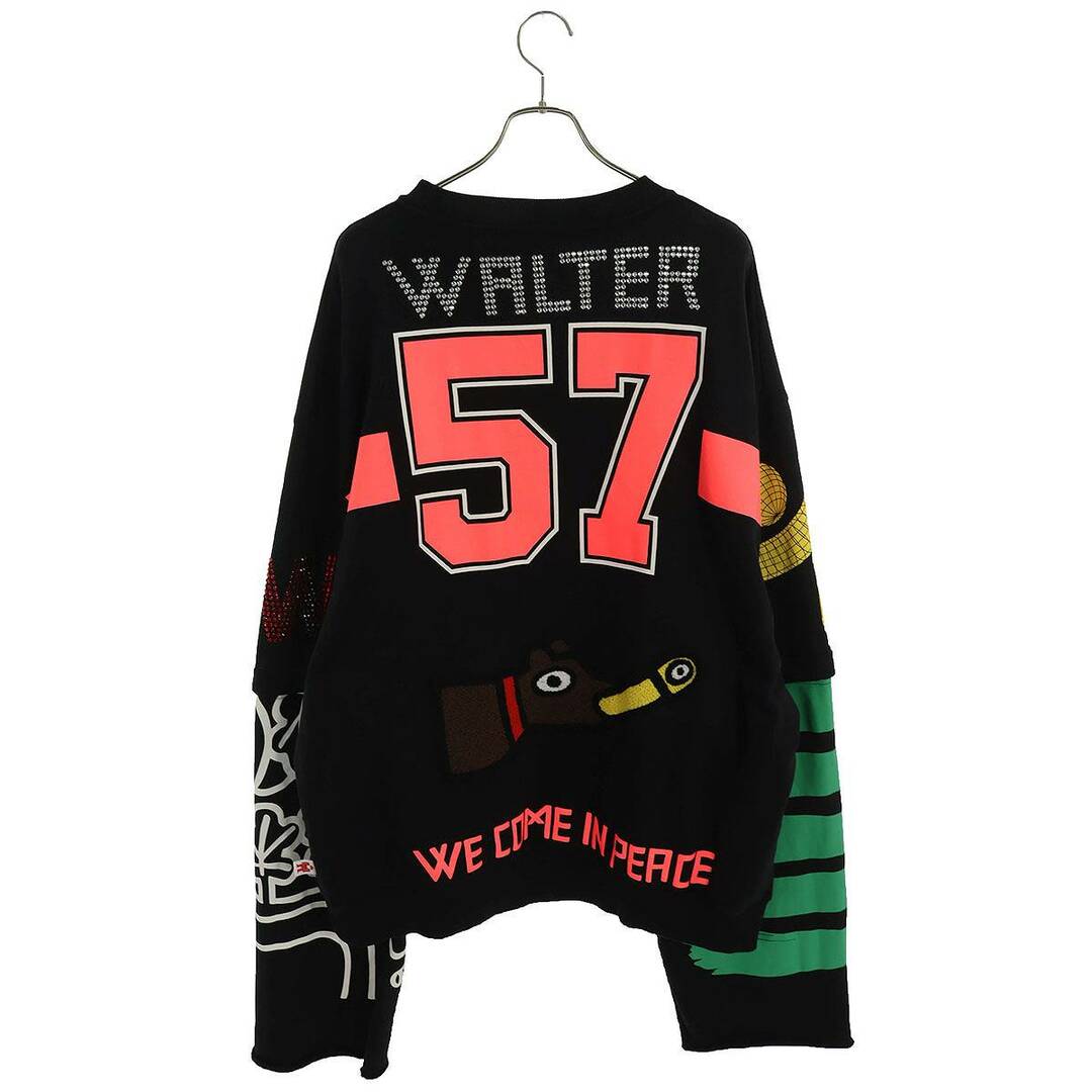 Walter Van Beirendonck(ウォルターヴァンベイレンドンク)のウォルターヴァンベイレンドンク  57-SUPER OVERSIZED SWEAT オーバーサイズクルーネックスウェット メンズ XL メンズのトップス(スウェット)の商品写真