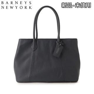 BARNEYS NEW YORK - ★新品•未使用★ BARNEYS NEWYORK 本革 トートバッグ ブラック