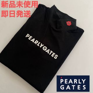 パーリーゲイツ(PEARLY GATES)のL新品/即納/パーリーゲイツ/サーモベア天竺/ 長袖モックシャツ(ウエア)