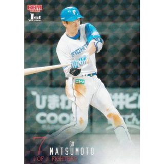 【キラカードパラレル】BBM ベースボールカード 316 松本剛 北海道日本ハムファイターズ (レギュラーカード) 2024 1stバージョン(その他)