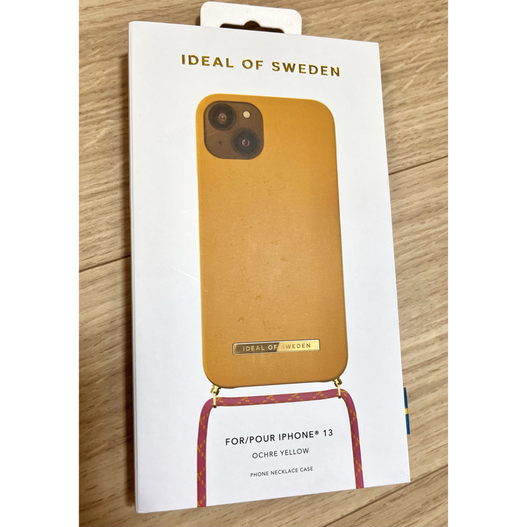 新品　iDEAL OF SWEDEN iPhone13 ケース オークルイエロー スマホ/家電/カメラのスマホアクセサリー(iPhoneケース)の商品写真