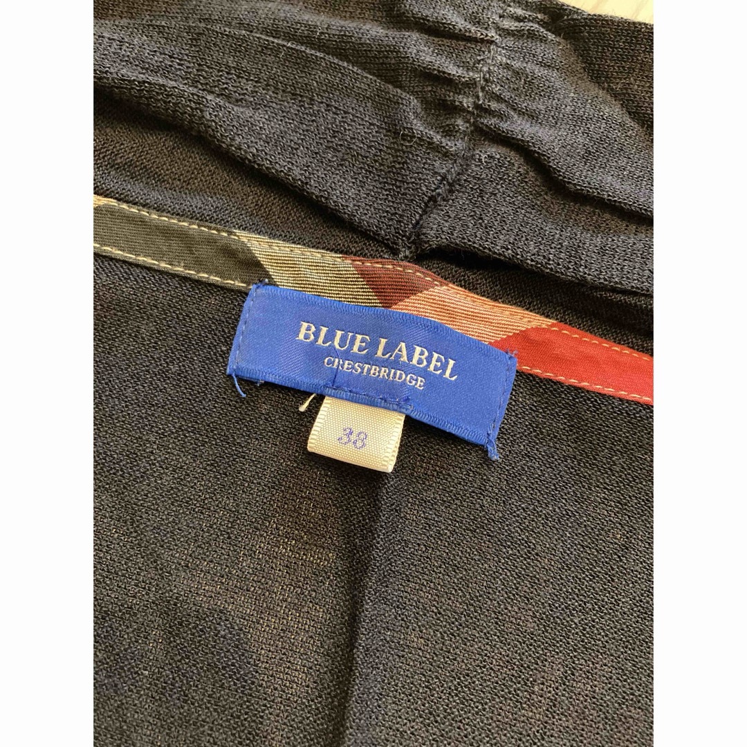 BLUE LABEL CRESTBRIDGE(ブルーレーベルクレストブリッジ)のBLUE LABEL CRESTBRIDGE ロングカーディガン レディースのトップス(カーディガン)の商品写真