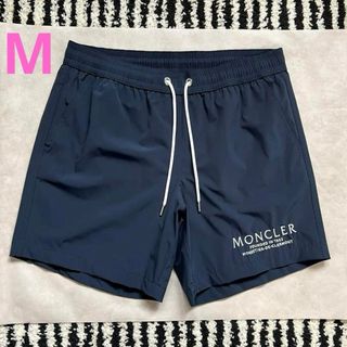 MONCLER - 【新品未使用タグ付き】MONCLER　ワッペン付き ハーフパンツ　水陸両用