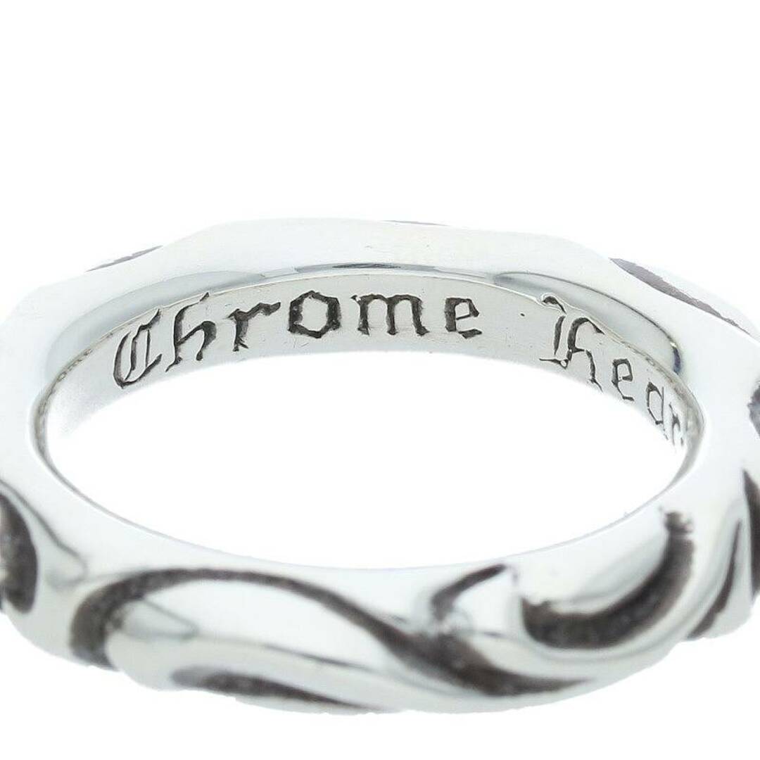 Chrome Hearts(クロムハーツ)のクロムハーツ  SCRL BAND/スクロールバンド シルバーリング メンズ 19号 メンズのアクセサリー(リング(指輪))の商品写真