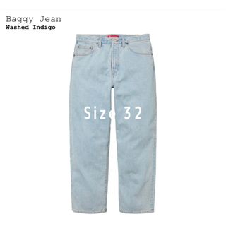 シュプリーム(Supreme)のSupreme Baggy Jean Washed Indigo(デニム/ジーンズ)