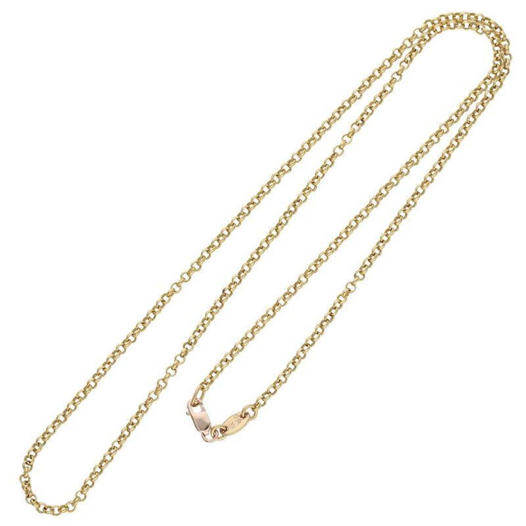 Chrome Hearts(クロムハーツ)のクロムハーツ  22K NECKCHAIN R20/ロールチェーン20inch ゴールドネックレス メンズ 20inch メンズのアクセサリー(ネックレス)の商品写真