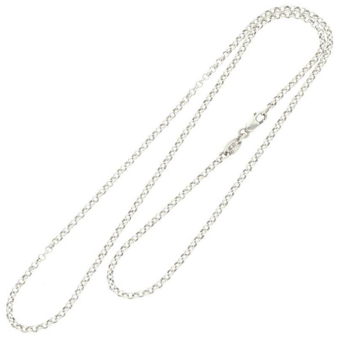 Chrome Hearts(クロムハーツ)のクロムハーツ  NECKCHAIN R20/ロールチェーン20inch シルバーネックレス メンズ 20inch メンズのアクセサリー(ネックレス)の商品写真