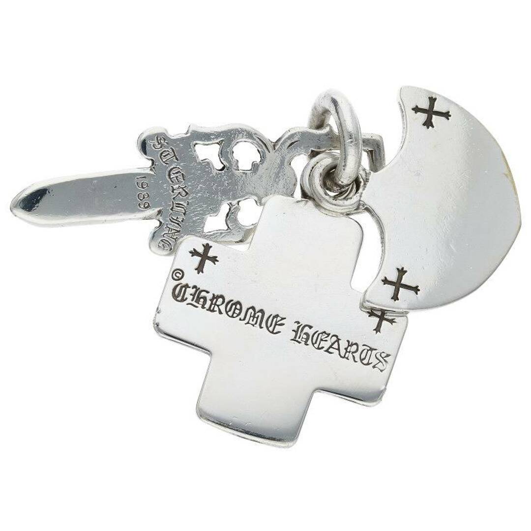 Chrome Hearts(クロムハーツ)のクロムハーツ  3TRINKETS/スリートリンケッツペンダント シルバーネックレストップ メンズ メンズのアクセサリー(ネックレス)の商品写真