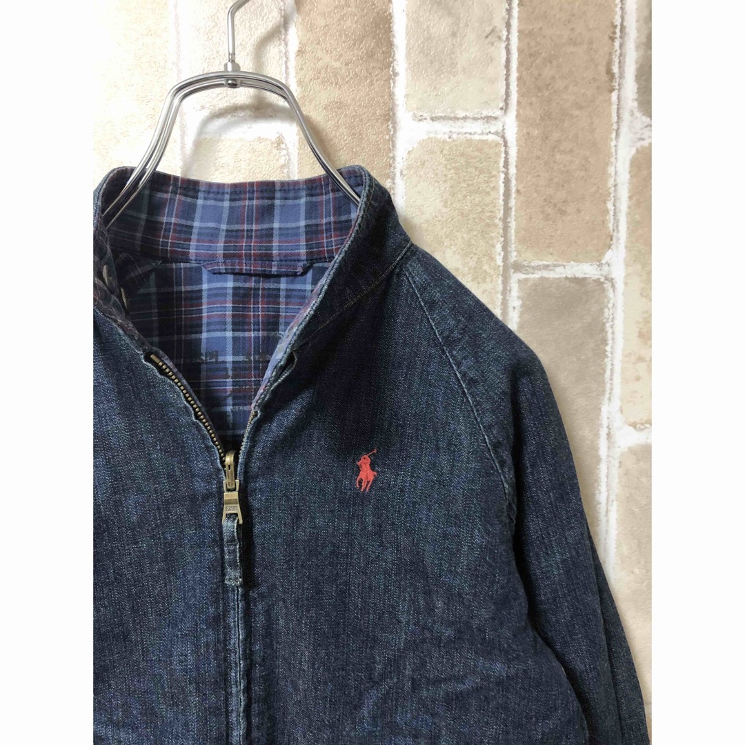 POLO RALPH LAUREN(ポロラルフローレン)の【ポロラルフローレン】リバーシブル　ジャケット　刺繍ロゴ　ウエスタン　キッズ キッズ/ベビー/マタニティのキッズ服男の子用(90cm~)(ジャケット/上着)の商品写真