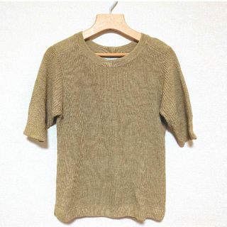 エムエイチエル(MHL.)のMHL. リネンコットンニット　レモングラス(ニット/セーター)