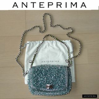 アンテプリマ(ANTEPRIMA)のANTEPRIMA ルッケット ブルー ショルダー ☆美品 アンテプリマ(ショルダーバッグ)