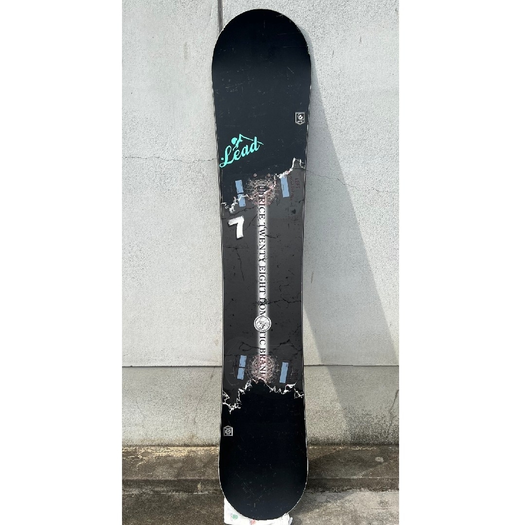 RICE28 - スノーボード RICE28 RT7 152cm ホワイト ブラックの RICE28 - スノーボード RICE28 RT7 152cm ホワイト ブラックの