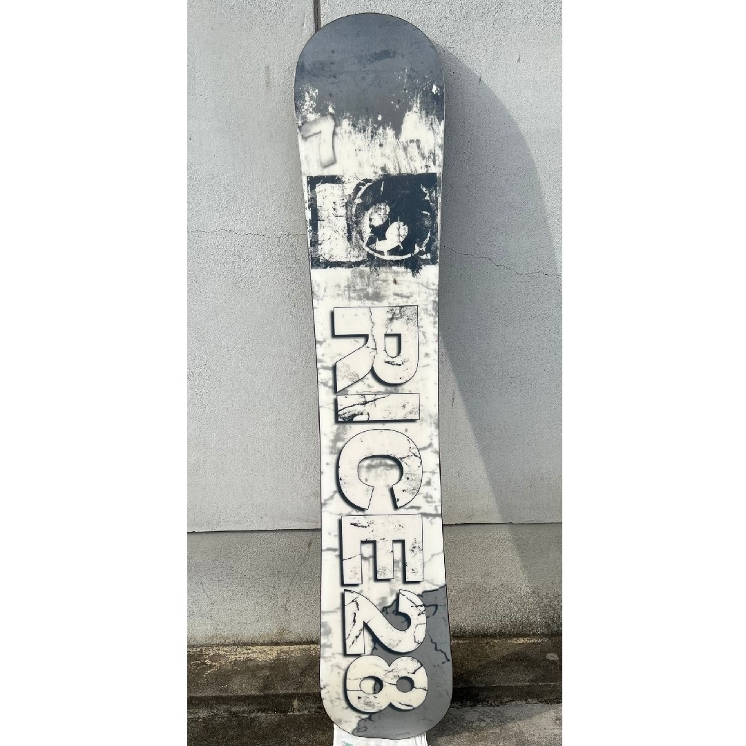 RICE28 - スノーボード RICE28 RT7 152cm ホワイト ブラックの RICE28 - スノーボード RICE28 RT7 152cm ホワイト ブラックの