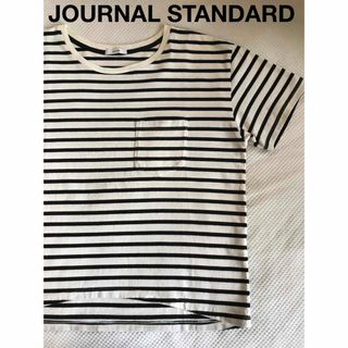 ジャーナルスタンダード(JOURNAL STANDARD)のJOURNAL STANDARD★ドツメテンジク ワイド半袖ボーダ－(Tシャツ(半袖/袖なし))